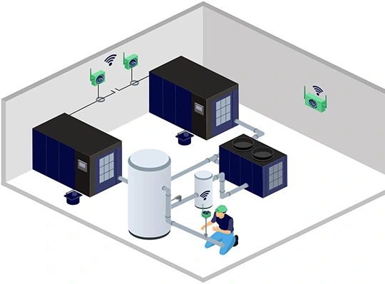 Proyecto de monitoreo del consumo de energía del compresor en España